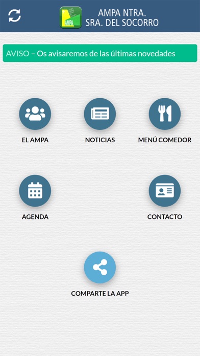 AMPA SOCORRO iPhone screenshot