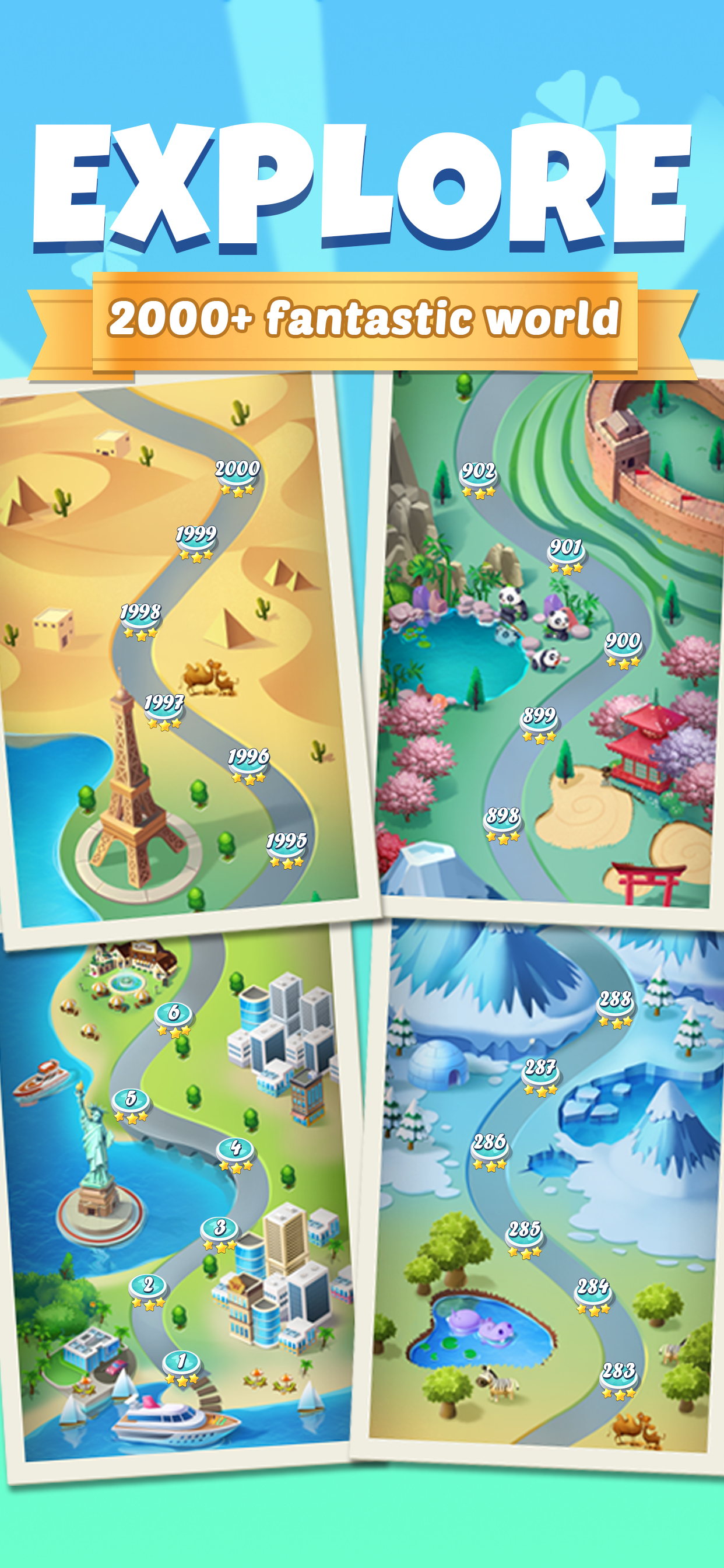 Sweety City - Match 3 Games