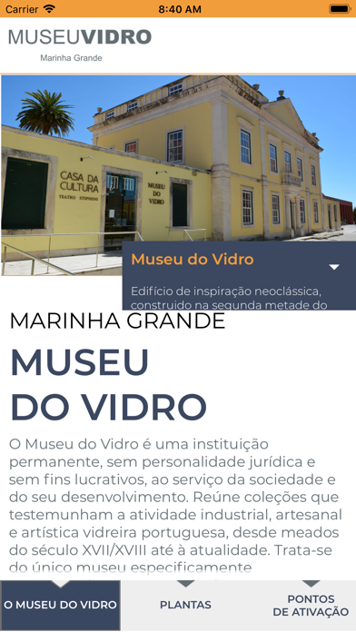 Screenshot #2 pour Museu do Vidro Marinha Grande