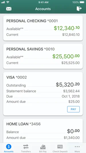 Triangle CU Mobile Banking screenshot 2