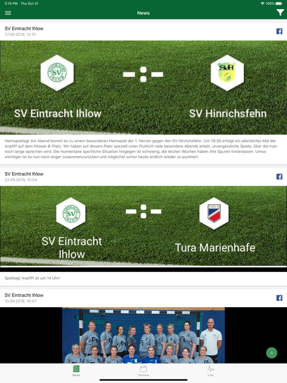 Screenshot #4 pour SV Eintracht Ihlow