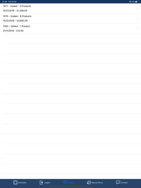 Grumpy Joes Floor Calculator iPad screenshot