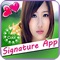 Signature maker is the foremost electronic signature app, with its stunning feature and modules of text on image and stickers on image