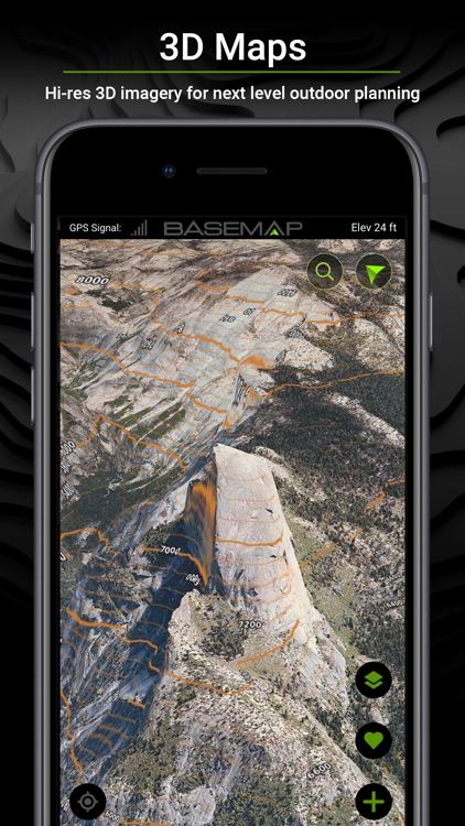 BaseMap: 3D Hiking Hunting Map