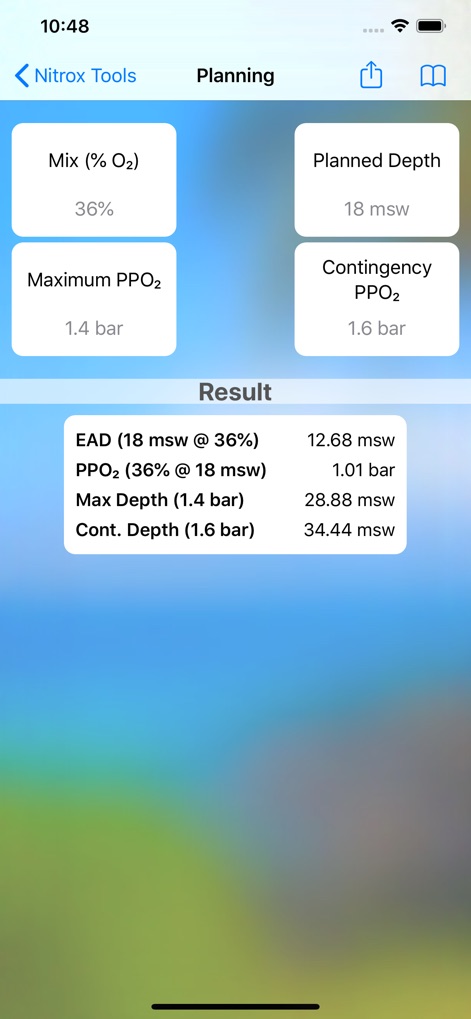 Nitrox Tools - Sports App | MWM