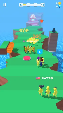 Game screenshot Crowd Run 3D! apk