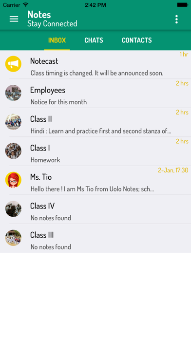 How to cancel & delete Uolo Notes - Instant Messaging from iphone & ipad 1