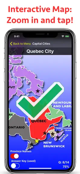 Game screenshot Canada Map Quiz mod apk