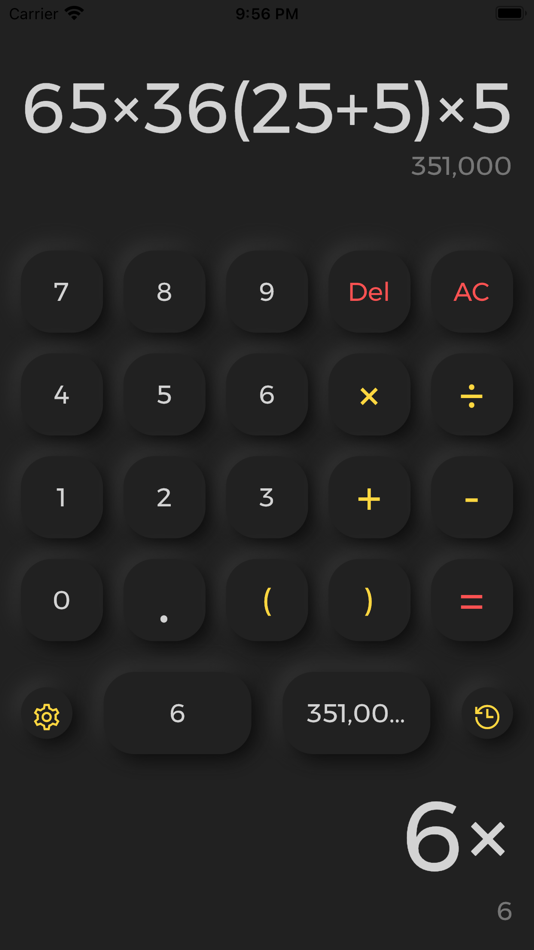 #1. Calculator 5 - Multitask cal (iOS) 由: 红升 孙