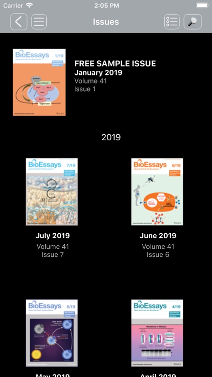 BioEssays screenshot-3