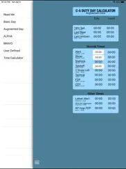 c-5 duty day calc ipad images 3