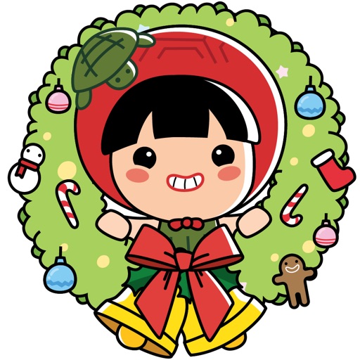 Ang Ku Kueh Girl - Christmas