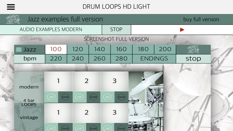Drum Loops HD Light screenshot-7