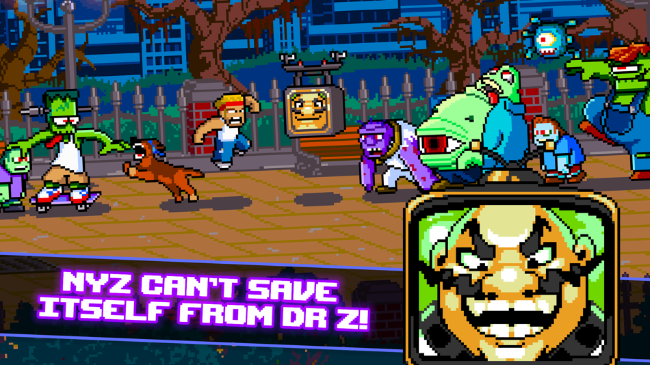 #4. Kung Fu Zombie (iOS) 由: Trophy Games Canada Inc.