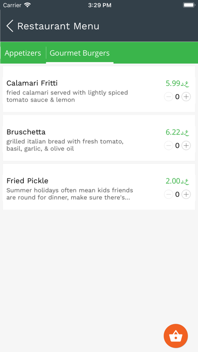 Screenshot #3 pour FedFood - Food delivery app