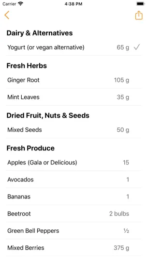Capture d'écran de Jason Vale’s 5-Day Juice Diet sur iPhone 5