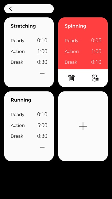 R.A.B. Intervals Timer screenshot 2