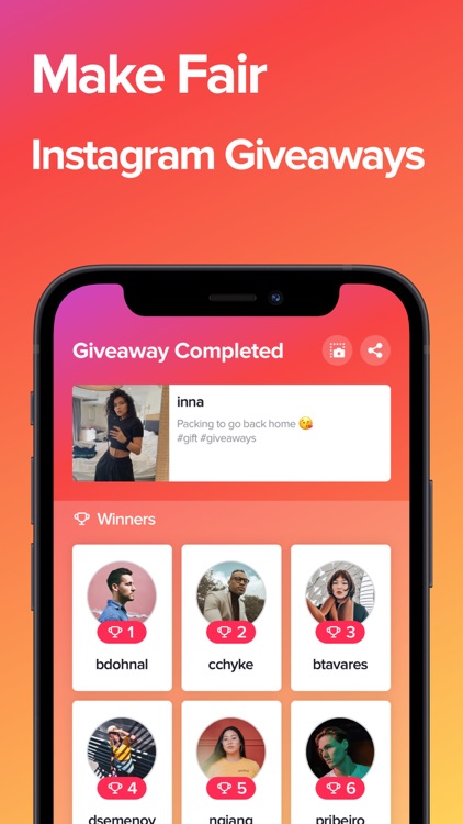 Giveaway Picker for Instagram on the App Store