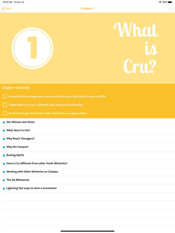 Launch Box iPad screenshot 4 - Reference app