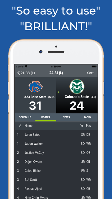 Colorado State Football App screenshot 3