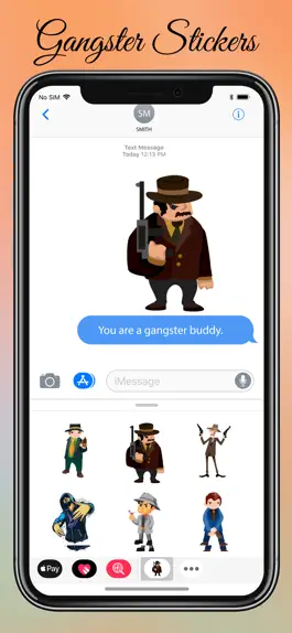 Game screenshot Gangster Emojis apk
