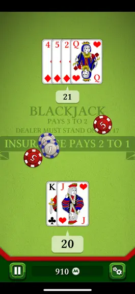 Game screenshot Блэкджек MM hack