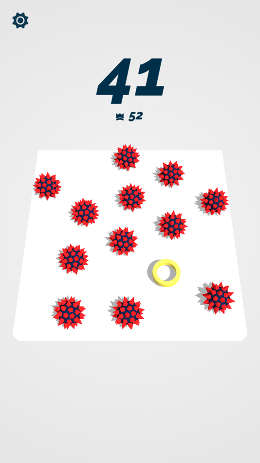 #5. Swipe Spikes 3D (iOS) Podle: Jan Brelje