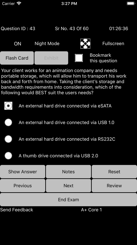 #7. Exam Simulator For A+ Core 1 (iOS) By: Anand Software and Training Pvt Lyd