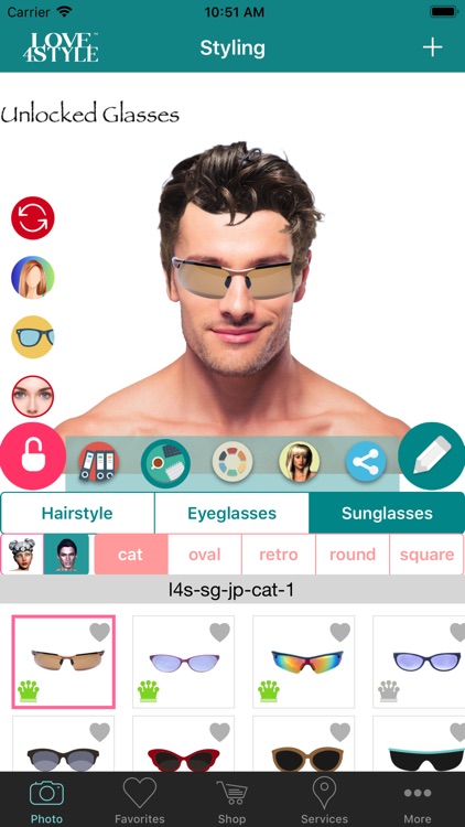 Love4style hairstyle & eyewear screenshot-6