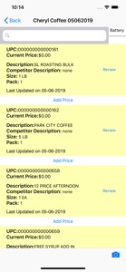 BRdata Competitor Price Track screenshot #2 for iPhone