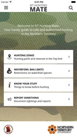 NT Hunting Mate screenshot 1