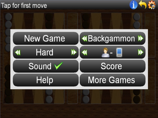 ‎Backgammon Lite