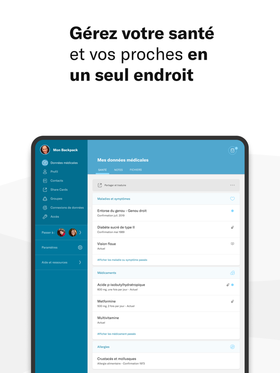 Screenshot #5 pour Backpack Health