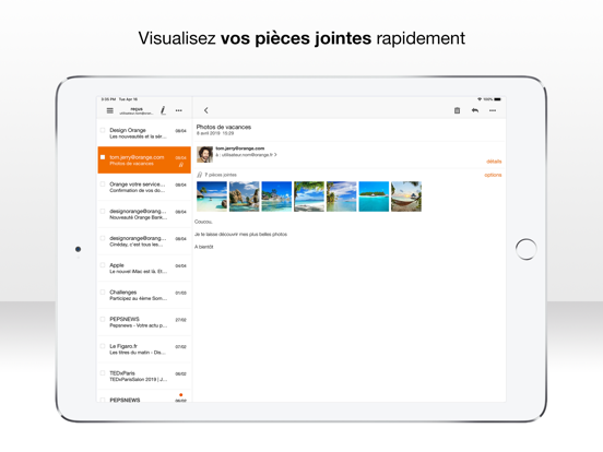Screenshot #4 pour Mail Orange - Messagerie email