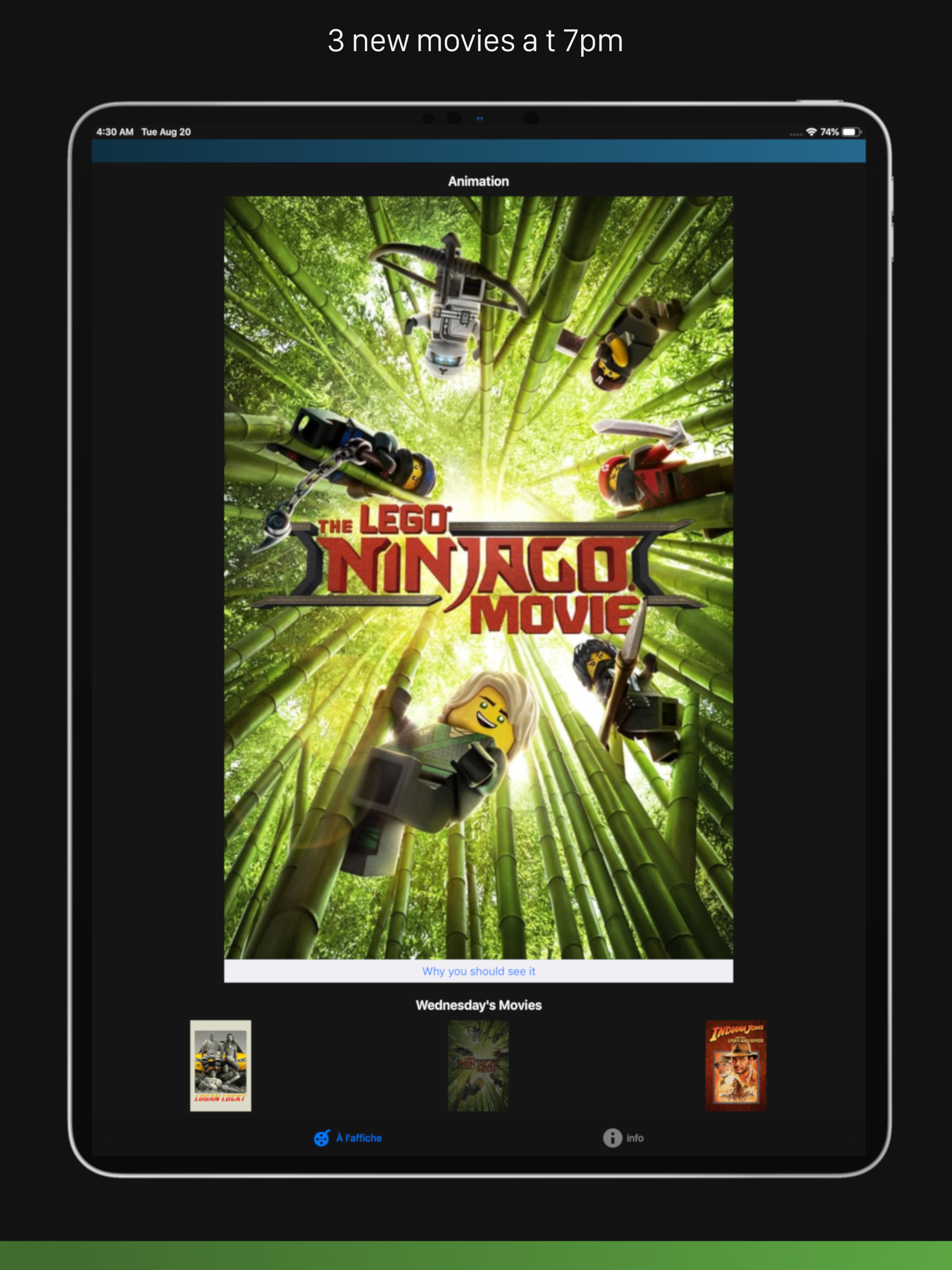 3 Movies Per Day