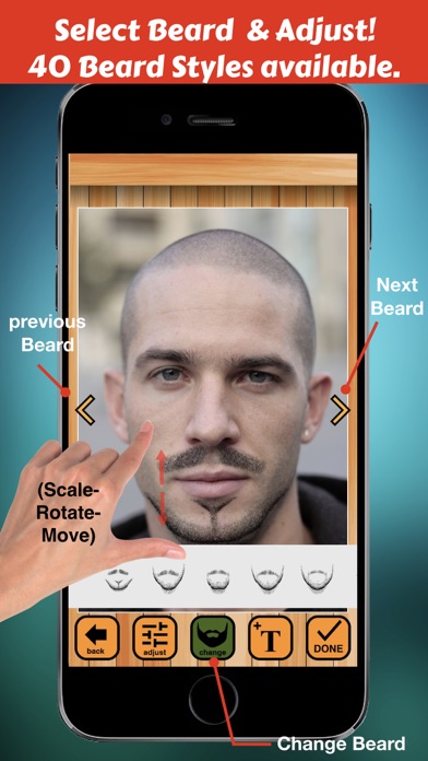 Beard Booth - Photo Editor App Screenshot