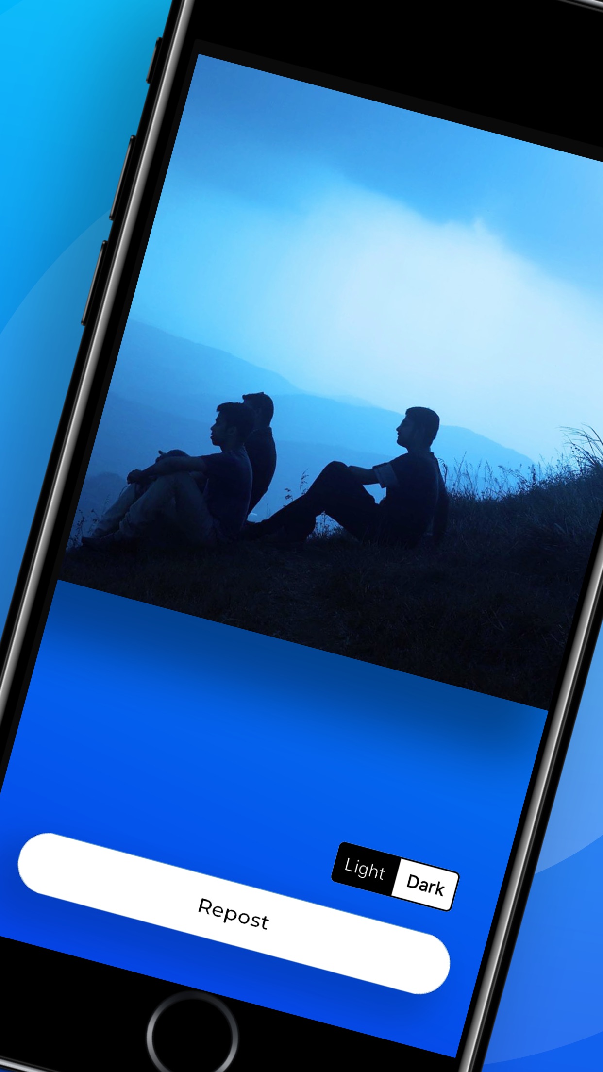 Screenshot do app Repost+ for Instagram .