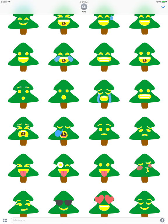 Screenshot #6 pour New Christmas Tree Stickers