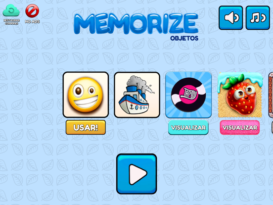 Memorize iPad screenshot