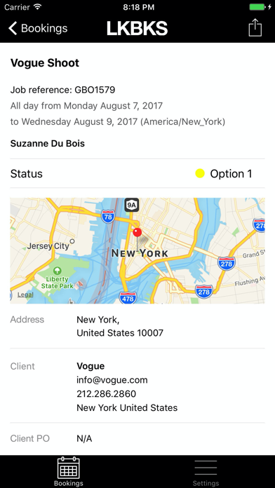 Lookbooks Artist Screenshot