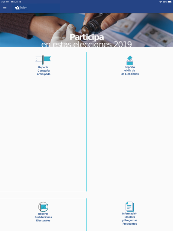 Screenshot #4 pour Elecciones Visibles