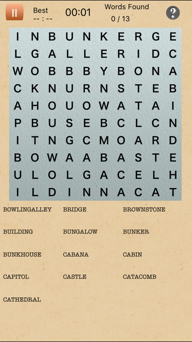 Word Finder : New Style Screenshot