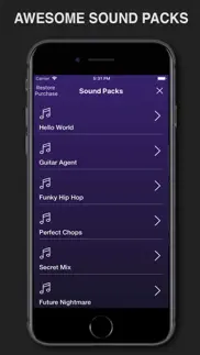 music maker dj drum pad beats iphone screenshot 2