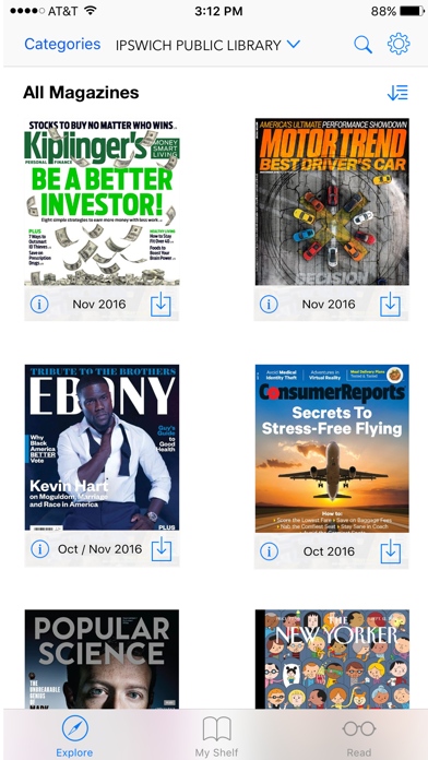 Screenshot #1 pour Flipster – Digital Magazines