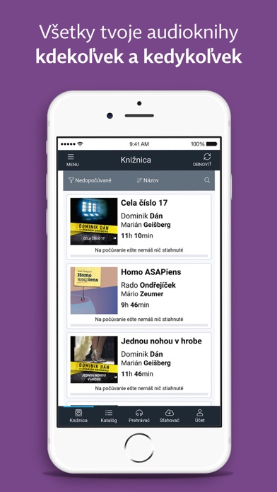 Martinus.sk Audioknihy screenshot 2