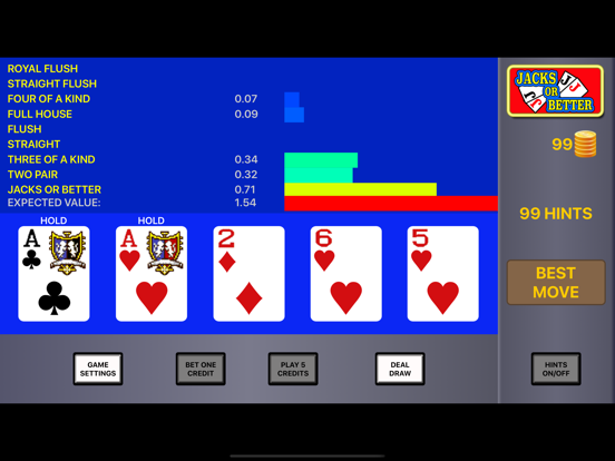 Screenshot #4 for Video Poker Strategy