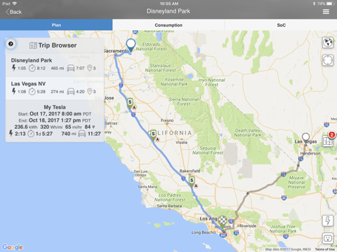 EV Trip Optimizer for Tesla screenshot 2