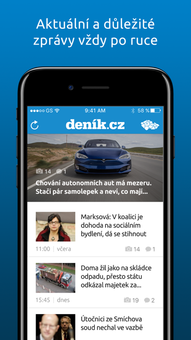 Deník.cz Screenshot