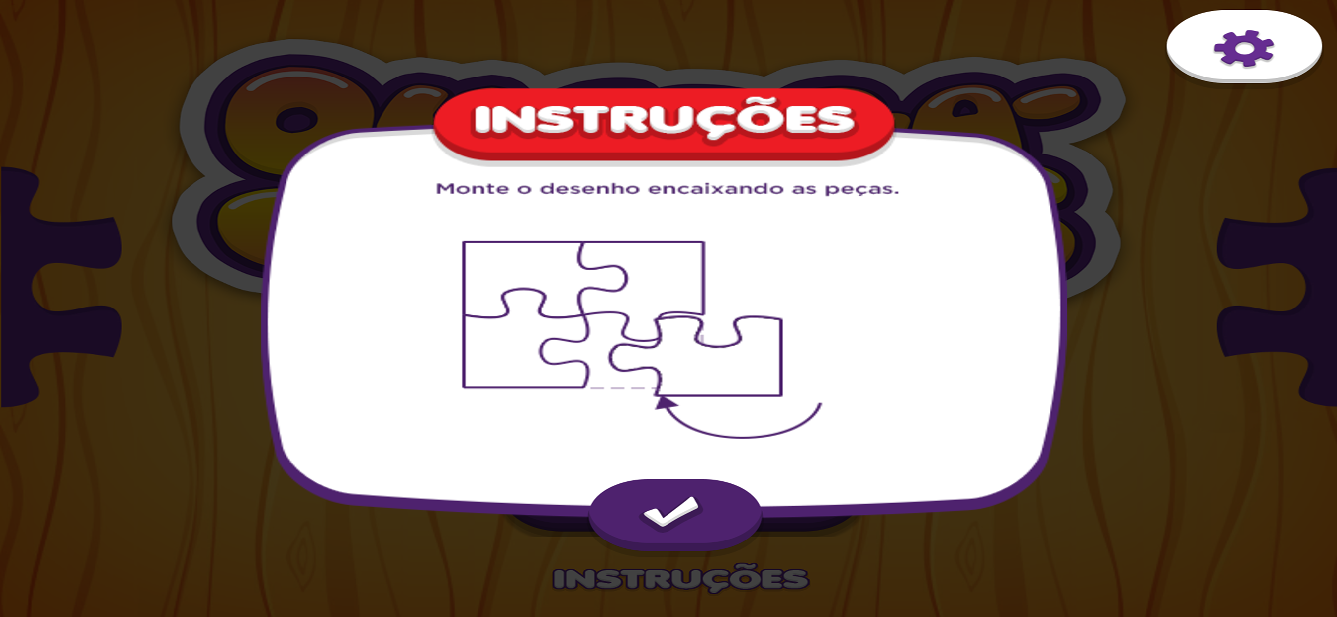 Quebra Cabeça Fofossauros
