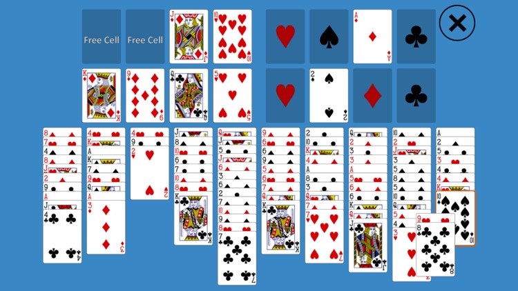 Solitaire FreeCell Two Decks